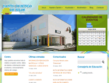 Tablet Screenshot of ceipsantodomingodesilos.com